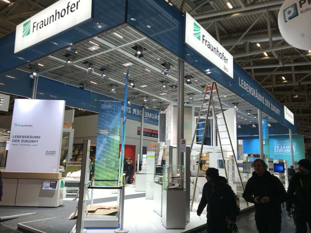 Fraunhofer Stand BAU 2019