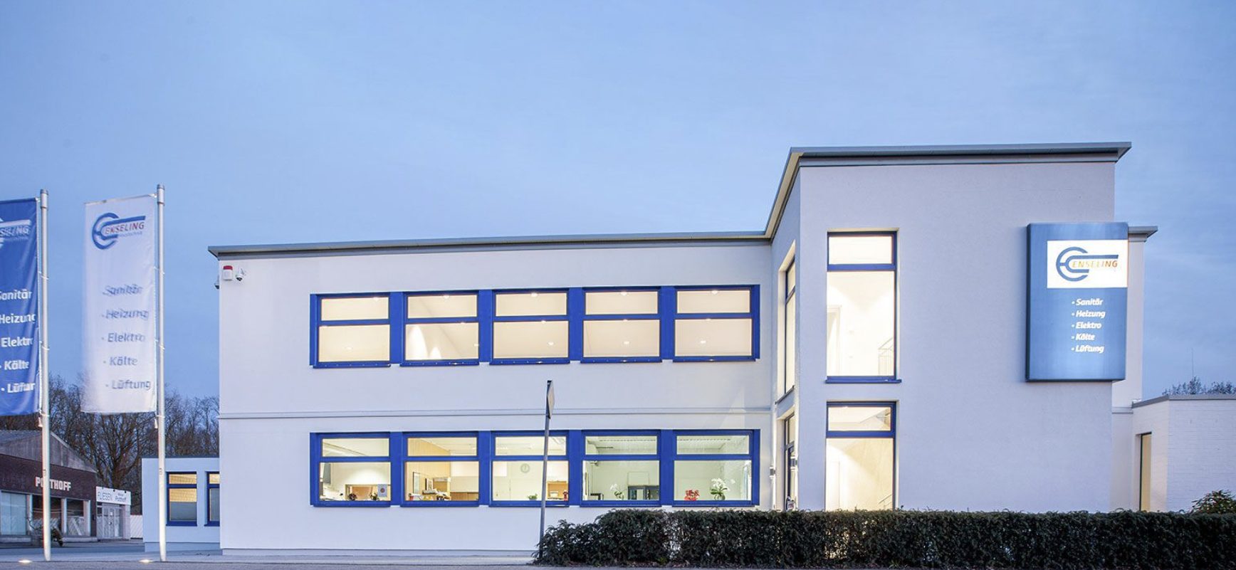 Enseling Haustechnik Bürogebäude